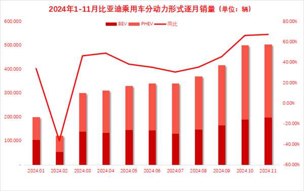 2024年终盘点：比亚迪特斯拉领衔 新能源市场表现超乎预期